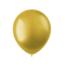 Feestartikelen Metallic goud ballonnen 10 ST