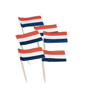 Feestartikelen Nederland vlaggetjes prikkers