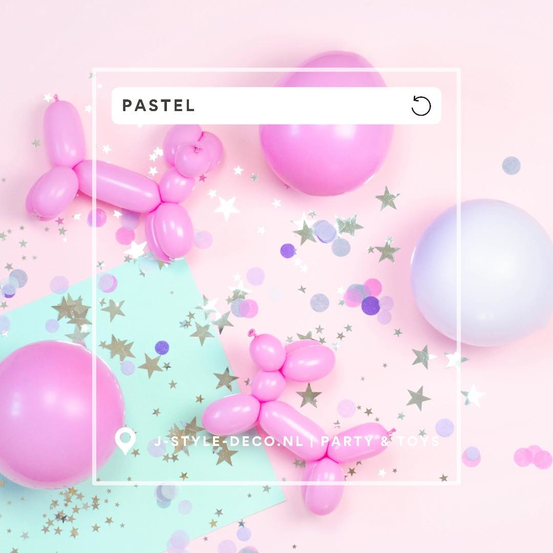 Pastel feestartikelen & Versiering alles voor uw Pastel feestje