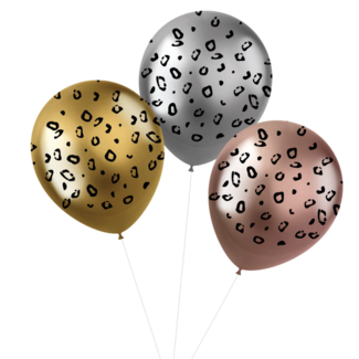 Folat  Panter chroom ballonnen