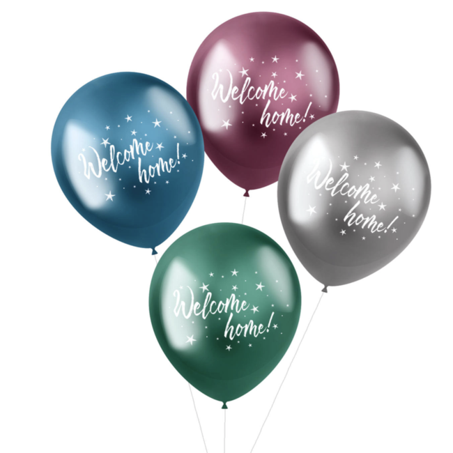 som Watt Getand Welcome home ballonnen | J-style-deco.nl | Online Feestwinkel Zeeland -  J-style-deco.nl | Online feestwinkel Zeeland