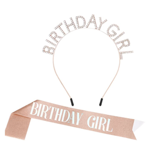 Feestartikelen Birthday girl sjerp - tiara