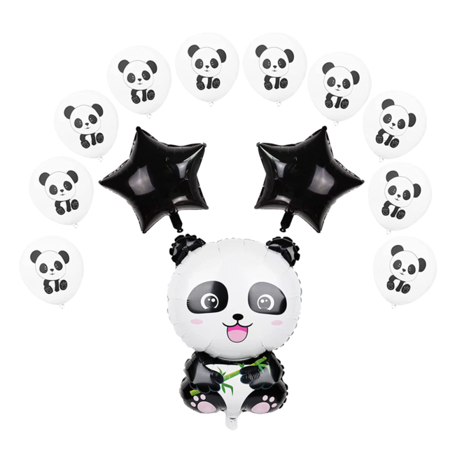 Feestartikelen Panda versiering set