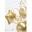 Partydeco confetti ballon goud XL