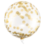 Partydeco confetti ballon goud XL