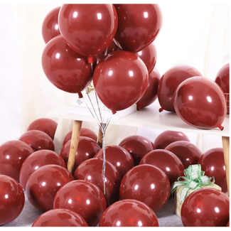 Feestartikelen Ballonnen rood 100 ST spiegel