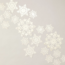 Feestartikelen Sneeuwvlok wand versiering