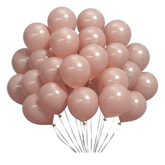 Party items Nude roze ballonnen