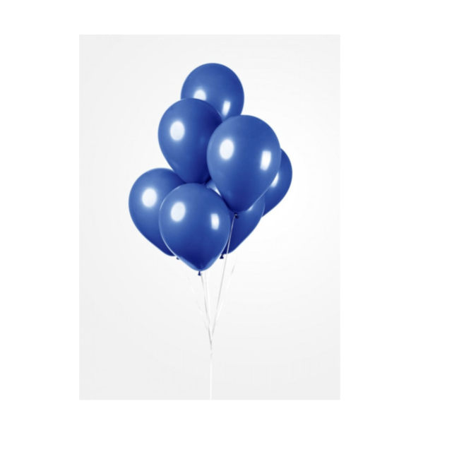 Feestartikelen Ballonnen blauw 100 ST