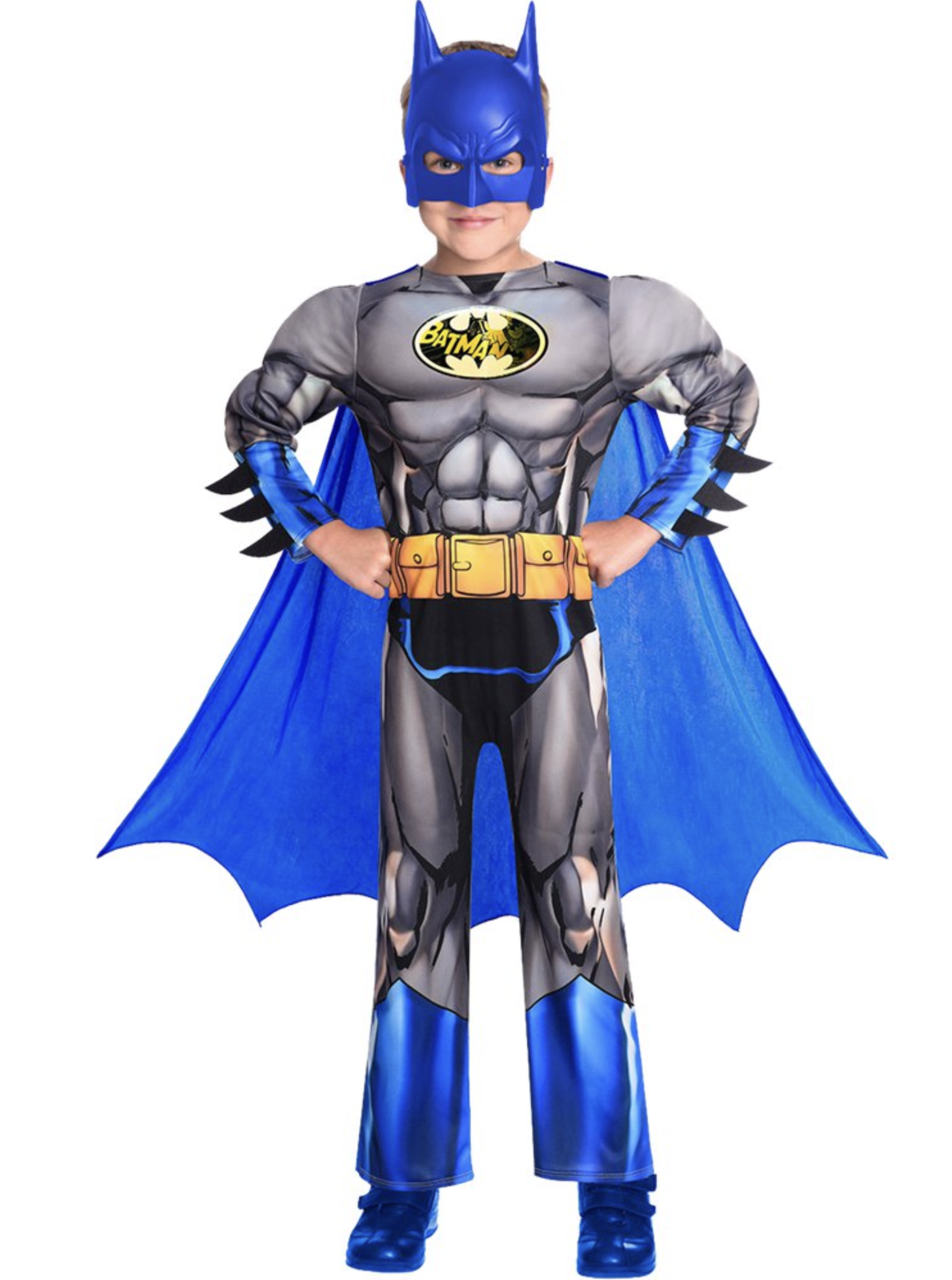 Wiegen Foto Yoghurt Batman kostuum blauw - grijs | J-style-deco.nl | Snelle Levering -  J-style-deco.nl | Online feestwinkel Zeeland