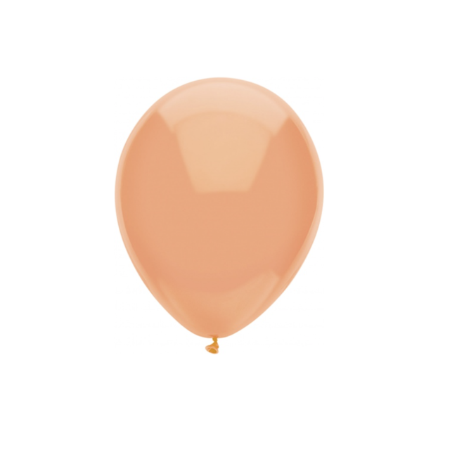 Feestartikelen Ballonnen peach 10 ST