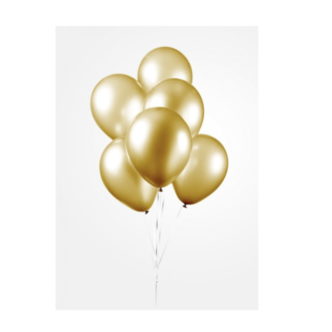 Ballonnen goud 50 ST