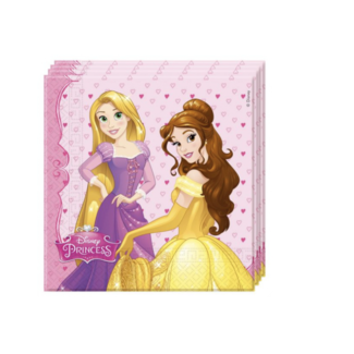 Disney speelgoed en feestartikelen Disney Prinses servetten roze
