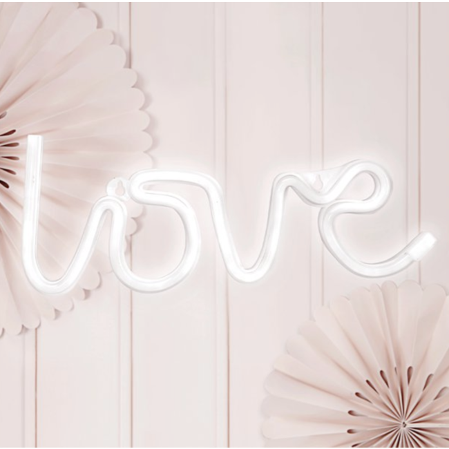 Party items LOVE LED bord