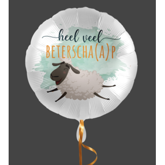 Feestartikelen Beterschap ballon schaap