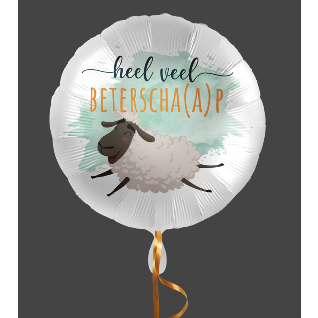 Feestartikelen Beterschap ballon schaap