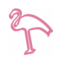 Feestartikelen Flamingo uitsteek vorm roze
