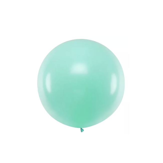 Partydeco Mint ballon XXXL