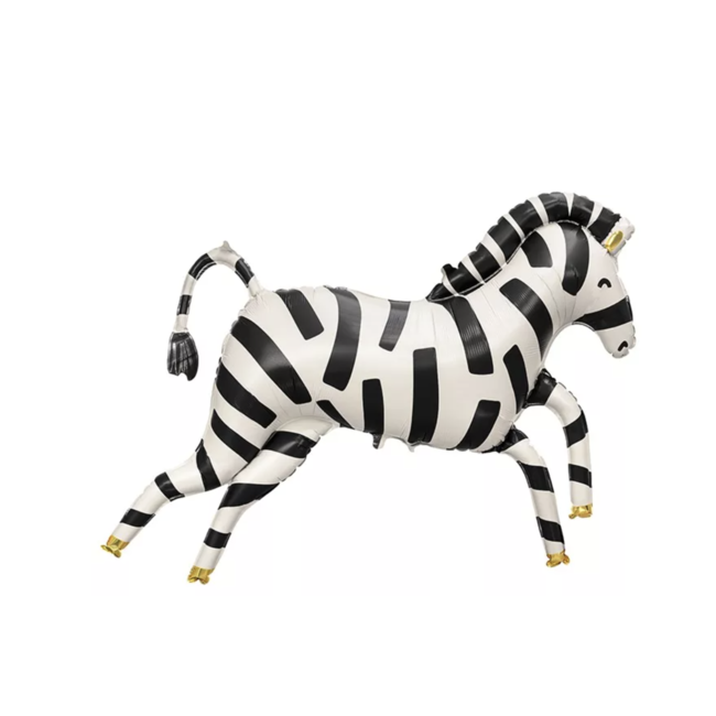 Partydeco Zebra folie ballon