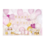 Feestartikelen Pastel roze slinger happy birthday