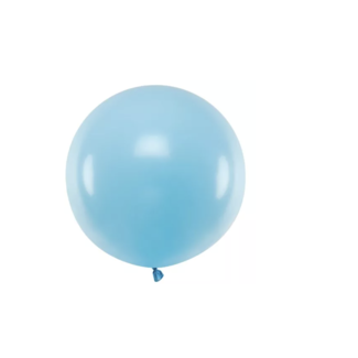 Feestartikelen Pastel blauw XL ballon 60 CM