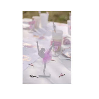 Feestartikelen Ballerina tafel decoratie