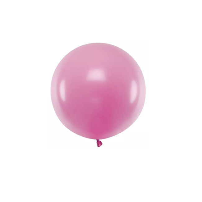 Feestartikelen Roze XL ballon 60 CM