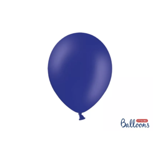 Feestartikelen Ballonnen donker blauw mat