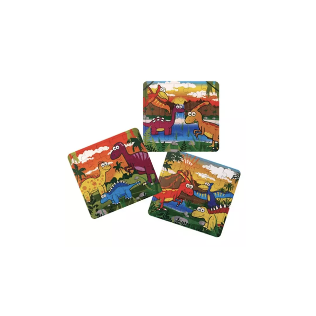 Feestartikelen Dinosaurus puzzel