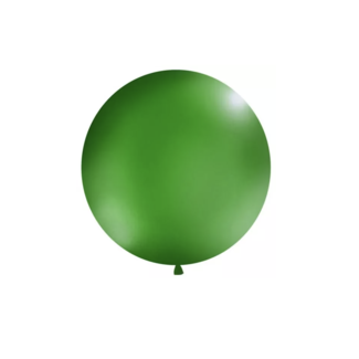 Feestartikelen XL ballon groen 1 M