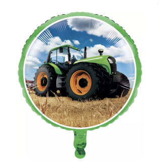 Feestartikelen Tractor ballon rond