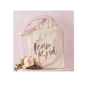 Feestartikelen Team bride tas