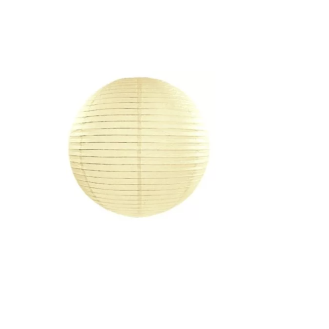 Feestartikelen Lampion beige