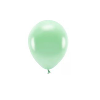 Feestartikelen Mint groen metallic ballonnen ECO