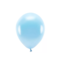 Feestartikelen Pastel blauw metallic ballonnen ECO