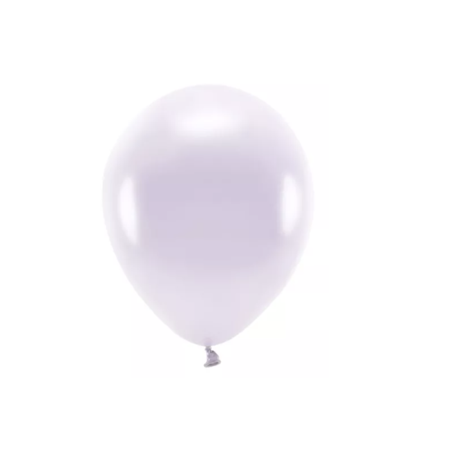 Feestartikelen Lila metallic ballonnen ECO