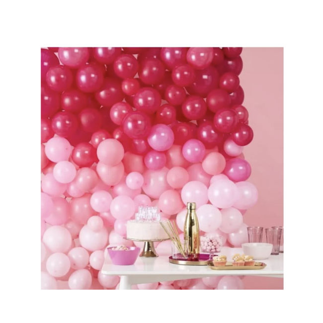 Ginger Ray  Ballonnen wand roze