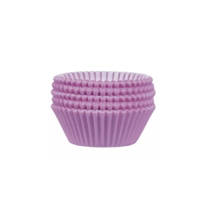 Feestartikelen Cupcake papiertjes paars