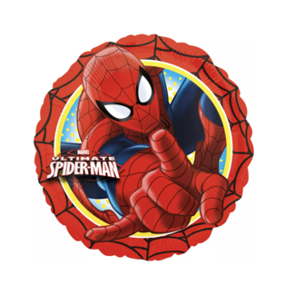 Spiderman ballon rood