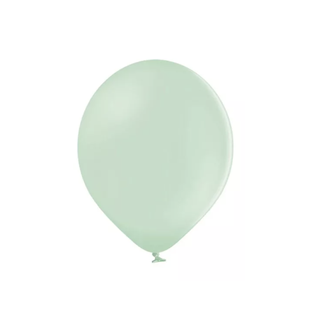 Ballonnen latex ballonnen mat mint groen 50 ST
