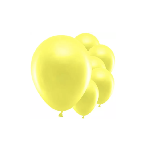 Feestartikelen Ballonnen geel 10 ST