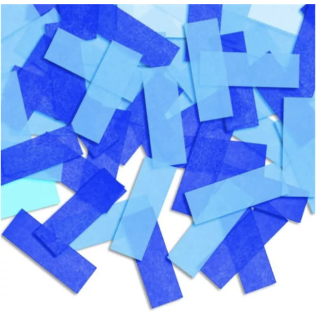 J-style-deco.nl Pinata confetti blauw