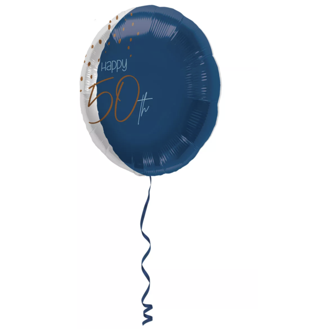 J-style-deco.nl 50 jaar folie ballon blauw