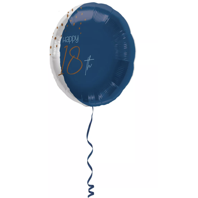 J-style-deco.nl 18 jaar folie ballon blauw