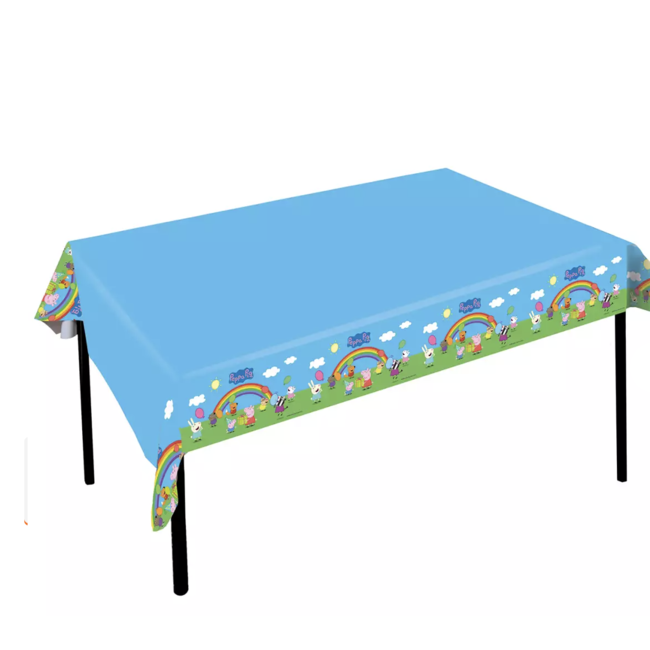 J-style-deco.nl Peppa pig tafelkleed blauw