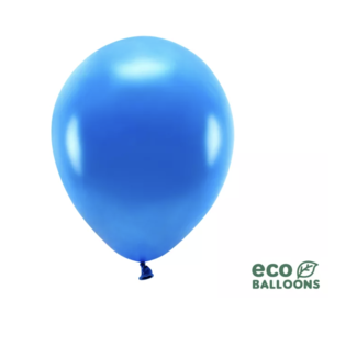 J-style-deco.nl Metallic blauw ballonnen 100 ST ECO