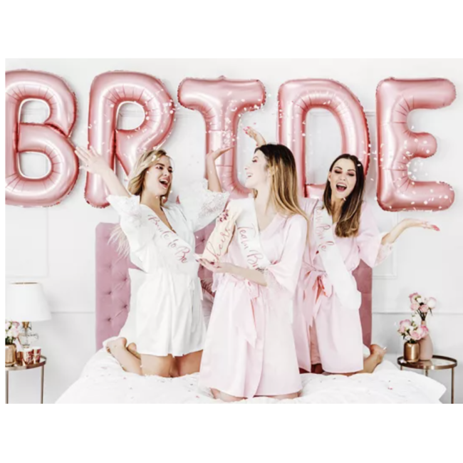 J-style-deco.nl BRIDE ballon rosé goud