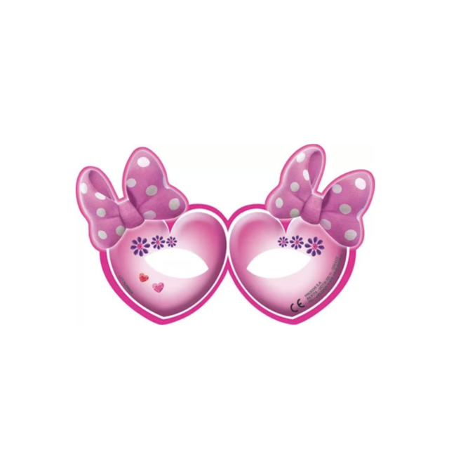 J-style-deco.nl Minnie mouse brillen roze