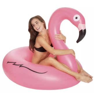 XL flamingo zwemband