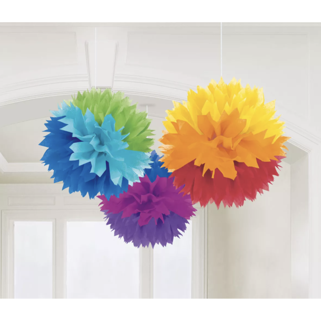 J-style-deco.nl Regenboog pompoms